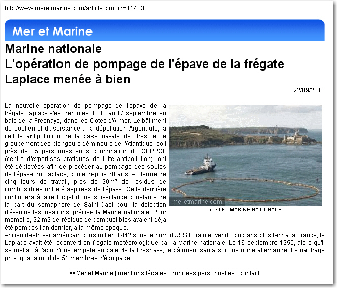 Le Laplace, Article du 22/09/2010 - 243.4 ko